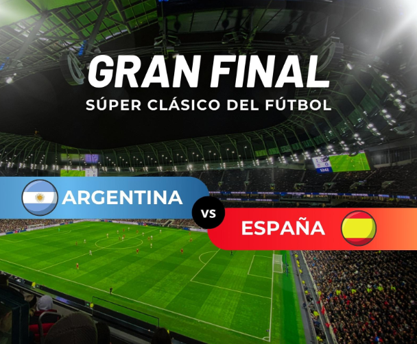 Duel Para Raja! Spanyol vs Argentina, Siapa yang Bakal Mengangkat Trofi Emas?