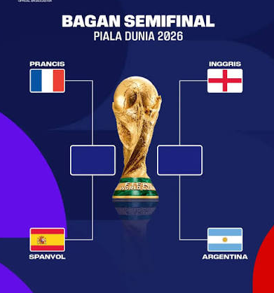 Semifinal Piala Dunia 2026: Empat Raksasa Siap Saling Sikut Demi Tiket ke Final!