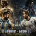 🔥 Duel Panas Dua Raksasa! Inggris vs Argentina, Siapa yang Melaju ke Final Piala Dunia 2026?