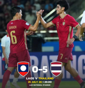 Laos vs Thailand ASEAN Cup 2026: Thailand Fantastis!