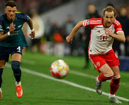 ksi pemain Bayern Munchen vs Arsenal