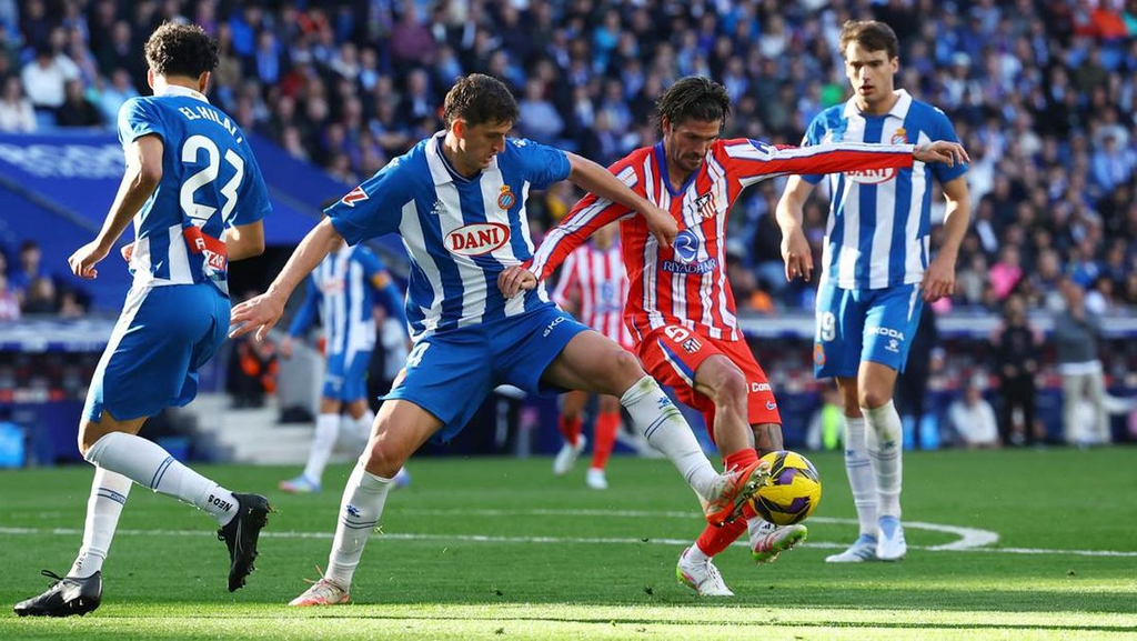 Espanyol vs Atlético Madrid duel di lini tengah