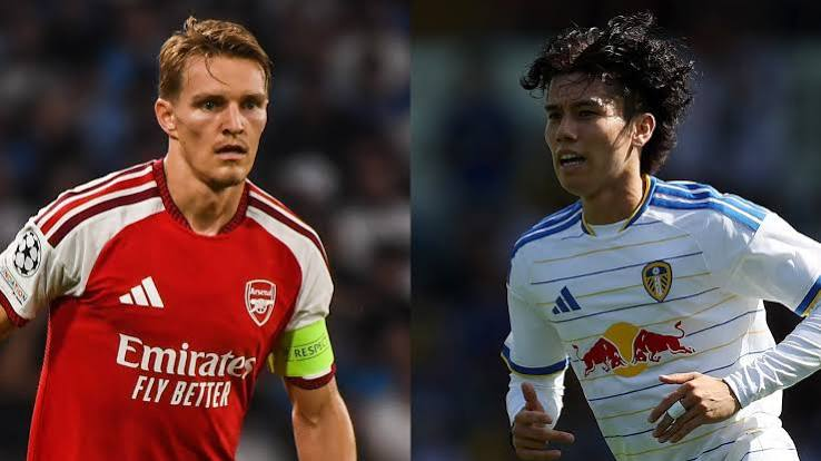 Duel Arsenal vs Leeds United